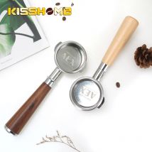 AliKisscafe 58mm Kaffee Boden Siebträger Edelstahl Filter Korb Für E61 Espresso Maschine Zubehör Barista werkzeuge