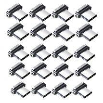 10/20 sztuk końcówek magnetycznych do redmi note 12 turbo Fonken Type C Micro USB Magnet Część zamienna Adapter wtyczki do ładowarki Android