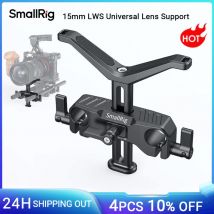SmallRig soporte de lente Universal LWS de 15mm, abrazadera de varilla de 15mm para lente de cámara, soporte en forma de Y con ajuste de 53,5mm-2681