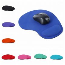 Alfombrilla de ratón ergonómica para reposamuñecas, soporte cómodo para la muñeca, antideslizante, suave, para PC, ordenador portátil