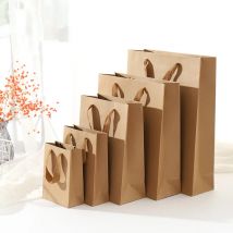 Kraft Papier Geschenk Tasche Papier Paket Geburtstag Festival Weihnachten Party Geschenk Tasche