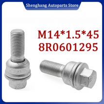 M14*1,5 8R 0601295   Radschraube für Audi A8 Q3 Quattro Q5 Q7 Q8 S8 SQ5 e-Tron 2009–24 VW ID.Buzz Touareg 2017–2024 8R0 601 295