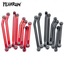 YEAHRUN 8Pcs Aluminium Alloy High Clearance Linkage Link Rod Kit for TRX-4M Bronco Defender 1/18 RC Car Model Upgrade Part