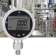 Digitales hydraulisches Manometer 400 BAR 0-40 MPa 5800 PSI mit G1/4-Anschluss Drucktester Messgerät Digitales Manometer