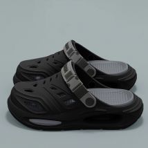Sommer-Höhlenschuhe für Herren und Damen, modische, atmungsaktive Sandalen mit herausnehmbaren Einlegesohlen, rutschfeste, gepolsterte, verdickte Hausschuhe