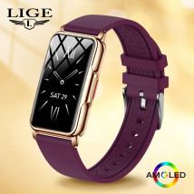 LIGE New Fashion inteligentny zegarek damski wiadomość Push ciśnienie krwi DIY niestandardowa tarcza bransoletka sportowa wodoodporny męski Smartwatch damski
