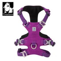 TRUELOVE Haustier-Nylongeschirr, leicht, doppelte H-Form, Stickerei, 5, verstellbare Positionen, mittlerer und großer Hund, wasserdicht, YH1807