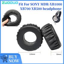 ZUODUO Cuscinetti auricolari di ricambio per SONY MDR-XB1000 XB700 XB500 Cuffie Memory Foam Cuscinetti auricolari di alta qualità