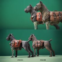 JXK Maßstab 1:6 JXK148 Cane Corso Hund Modell Szene Dekoration Auto Ornamente Erwachsene Fans Sammlerstück Souvenir Geschenke
