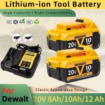 🔥For DEWALT 5AH 6AH 9AH DCB203 20V Lithium-ion Battery For Dewalt DCB206 DCB205 DCB204 Power Tool Replacement Battery