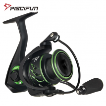 Piscifun Viper X Spinning Angelrolle 4–15 kg maximale Zugkraft 5,2:1/6,2:1 Hochgeschwindigkeits-10+1BB glatte und schnelle ultraleichte Angelrollen