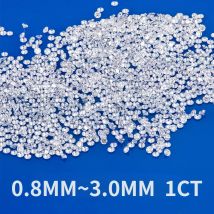 DEF VVS-VS Top Melee Lab Grown Diamonds 0.8mm ~ 3.0mm  HPHT Full Cut VVS-SI Loose Diamond Wholesale