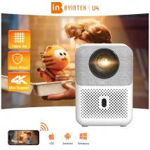 BYINTEK U4 Proiettore 4K 1080P Smart Mini Home Theater Video Android WIFI per proiettori cinematografici per smartphone