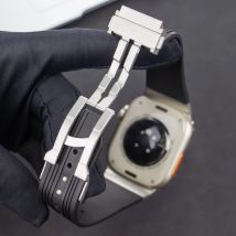 Silikon-Sportarmband für Apple Watch Ultra 2/1 49 mm, Serie 10, 9, 8, 7, 45 mm, 46 mm, Gummiband für IWatch 6, 5, 4, 3 Se 44 42 mm Armband