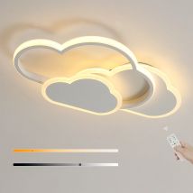 Kreatywna lampa sufitowa LED Cloud, lampa sufitowa LED 32W z pilotem 3000-6500K do salonu, kuchni, jadalni