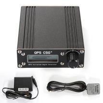 Gps csg v3 gps disziplin ierter oszillator gpsdo gps korrigierter signal generator 10khz-220mhz dual-kanal ausgang für audio