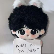 10 cm Farcito Anime idol bambola Jeon Jung Kook Cartoon Peluche Bambola Giocattolo COS Dress-up Bambini Adulti Regalo di cotone da collezione