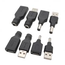 1/2/5pcs 5.5*2,1mm Buchse Buchse an USB 2,0 Typ ein Stecker Gleichstromst ecker 5V Netz stecker Adapter für Laptop