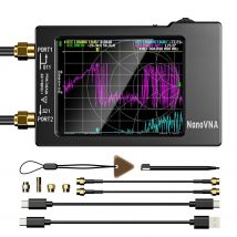 Aktualisiert 2,8 Zoll LCD 1,5 GHz HF UKW UHF UV-Vektor Antennen analysator mit SD-Kartens teck platz