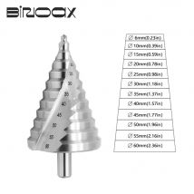 HSS 6-60mm punta da trapano a cono a gradino punta da taglio per fori bordi scanalati alesatore Herramientas Para Carpinteria strumenti per la lavorazione del legno