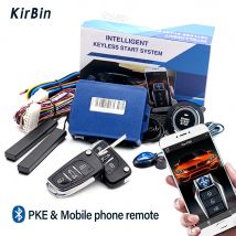 auto universal central locking anti-theft car immobilizer Car alarm central lock Start stop remote start button for cars starter