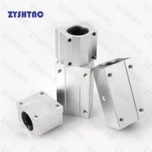 4 pz/lotto SC8UU SCS6UU SCS10UU SCS12UU SCS16UU SCS8LUU SCS10LUU SCS20UU Cuscinetto A Sfere Lineare Blocco Router di CNC 3D parti della stampante