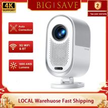 Wimius Mini 1000 ANSI Proiettore 4K Full HD 1080P Dolby Proiettori a fascio portatili per film Home Theater Video WiFi Gioco Beamer