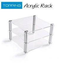 TOPPING Acryl Rack Für D30 Decoder A30 HIFI Verstärker Amp rack Transparente ausrüstung zwei-schicht Rack