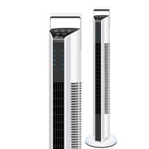 75 cm/95 cm/115 cm Höhe Elektrischer Ventilator Haushalt Turmventilator Bodenfernbedienung Automatischer oszillierender blattloser Ventilator Geräuscharm