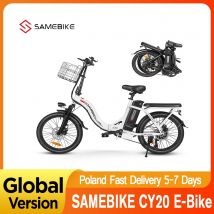 Samebike CY20 pieghevole bicicletta elettrica 20 pollici e-bicicletta 350W 36V 12Ah MTB Mountain Bike all'aperto Ebike grassa per gli adulti