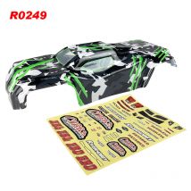 VRX RACING PVC-Autoschale im Maßstab 1:8 für Cobra RH817 UND RH818, R0249 UND R0250C, passend für COBRA RH818 1/8 RC-Auto, Karosserieteile