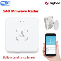 Zigbee Human Presence Detector Smart Body PIR Sensor Radarwarner Bewegungssensoren Unterstützung Home Assistant Zigbee2mqtt