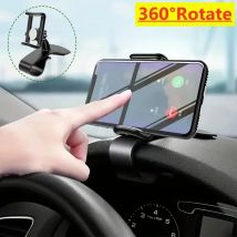 Autotelefonhalter Universal Armaturenbrett Ständer Einfache Clip-Halterung GPS-Halterung Auto-Handy-Unterstützung im Auto für iPhone Xiaomi Samsung