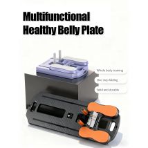 PP Multifunctional Belly Plate Home Abdominal Muscle Wheel Pilates Exercise Fitness Equipment Roll Belly Shaping Track Slider