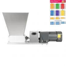 Smerigliatrice elettrica per cereali da 60 W 75 giri/min con tramoggia da 4 litri per riso, mais, sorgo e soia