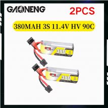 2PCS Gaoneng GNB 3S 380mAh 11,4V 90C/180C HV Lipo Batterie Mit XT30 Stecker Für Micro FPV Drone