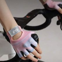 GTUBIKE Fahrrad-Sporthandschuhe, Fitness, Outdoor-Sport, rutschfest und stoßdämpfend, Halbfinger-Handschuhe, langlebig und atmungsaktiv