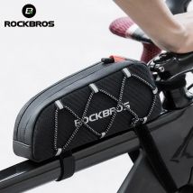 ROCKBROS Bike Bag Waterproof Reflective Front Top Frame Tube Bag Ultralight Bicycle Bag Cycling Bag Touring Riding Gear