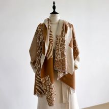 Winter Design Pashmina Decke Kaschmir Schal für Frauen Warme Dicke Tücher und Wraps Poncho Weibliche Bufanda Echarpe Quaste Schalldämpfer
