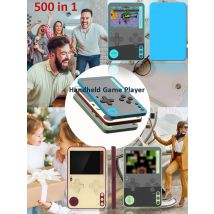 Handheld Game Console 500 Classic Games LCD Portable Retro Video Mini Game Console Rechargeable Great Gift for Kids and Adults