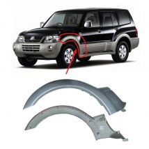 Tablero de puerta delantera de 1 pieza para Pajero V73 MN 133671   2000-2006 Ceja de rueda trasera para Montero V75 Overfender para Shogun V77