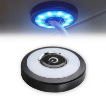Universal Auto LED Leselampe Runde Deckenleuchte USB Lade Wasserdicht Magnet Innenbeleuchtung Atmosphäre Licht