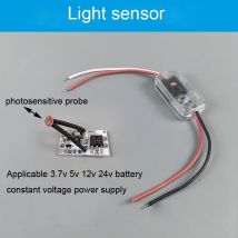 Intelligenter Fotozellen-Lichtschalter, Dual-Modus [Tag-EIN/Nacht-EIN] Wasserdichter Sensorsonde 5 A, automatisches Ein-/Ausschalten für Innen- und Außenbeleuchtung