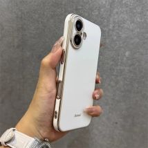 Für Apple Iphone 16 Pro Max Plus Handyhülle für Iphone 16 16 plus 16 pro max Galvanisierte Soft Shell Einfarbige Schutzhülle