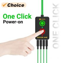 2UUL PW09 POWER ONE One Click Power On-Kabel für IP 12 13 14 15 16 Serie mit A15 Bionic Connector Dual Socket Power Boot Line