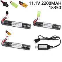 11,1 V 2200 mAh Li-Ionen-Akku mit USB für elektrisches Wasser Gel Ball Blaster Spielzeug Pistole Umweltfreundliche Perlen Kugeln Spielzeug Luftpistole
