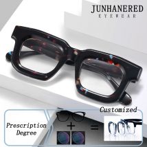 Neue Mode Männer Acetat Übergroßen Rahmen Photochrome Brillen Anti Blau Licht Presbyopie Myopie Astigmatismus Brillen