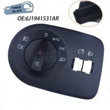 6J1941531AR Scheinwerferschalter Inter Nivellierung Nebelscheinwerfer mit automatischer Taste für Seat Ibiza 2009 2010 2011 2012 2013 2014 2015