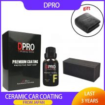 Dpro keramik auto beschichtung lack pflege flüssige glas mäntel fluor nano super hydrophobe beschichtung auto details letzte 3 jahre