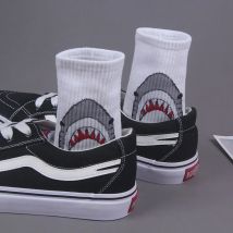 Calzini stile chaussette Harajuku di alta qualità primavera estate per donna Calzini hip-hop in cotone da uomo Uomo Meias Mens Calcetines